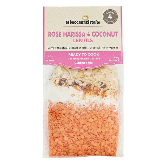Alexandra's Rose Harissa & Coconut Lentils 230gm