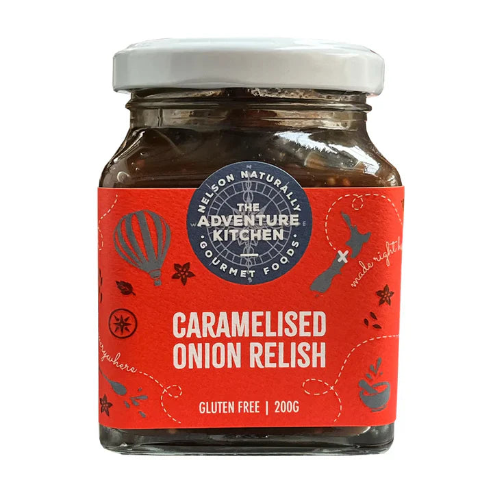 Adventure Kitchen Caramelised Onion Relish 200gm