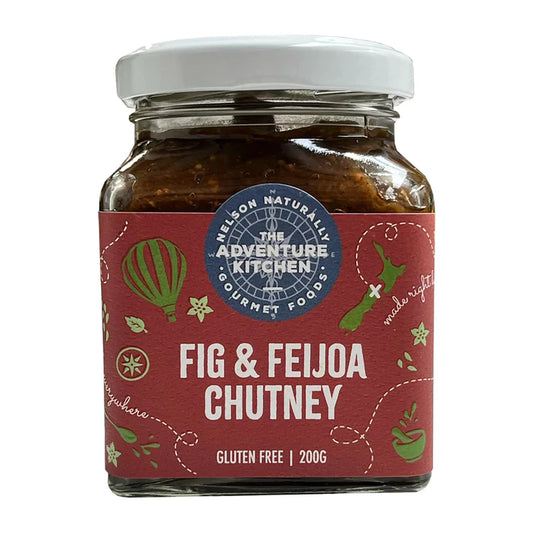 Adventure Kitchen Fig & Feijoa Chutney 200gm