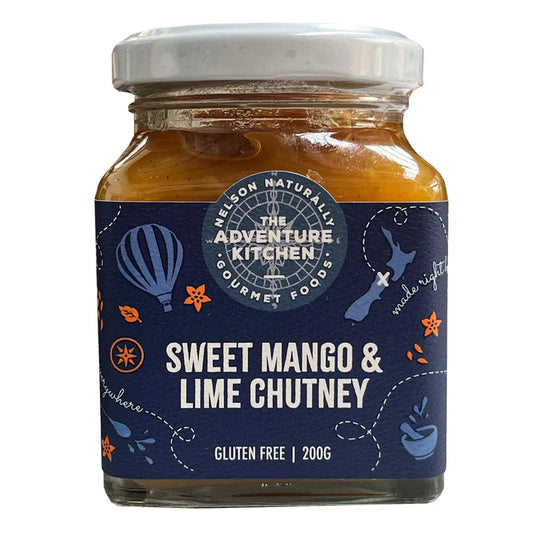 Adventure Kitchen Sweet Mango & Lime Chutney 200gm
