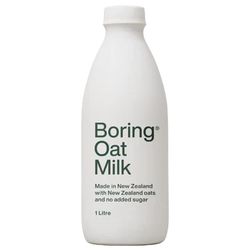 Boring Oat Milk 1 Litre – The Plantbased Pantry