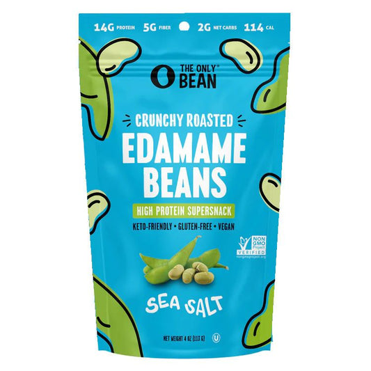 The Only Bean Edamame Beans Roasted Sea Salt 510gm