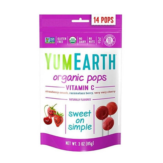 YumEarth Lolipop Bag Assorted Fruit 85gm