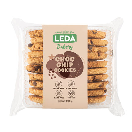 C&P Leda Cookies Chocolate Chip 250gm