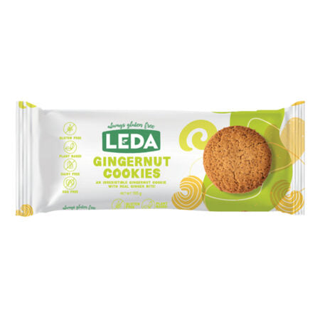 C&P Leda Cookies Gingernut 155gm