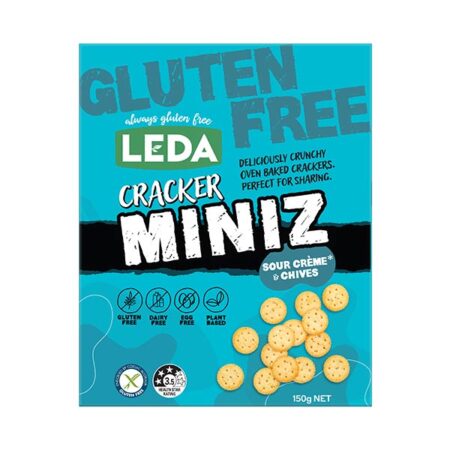 C&P Leda Cracker Miniz Sour Creme & Chives Share Pack 150gm