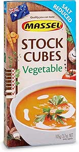 C&P Massel Vegetable Stock Cube Reduced Salt 105gm