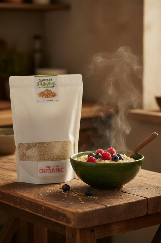 Canterbury Quinoa Flakes Organic White 1kg