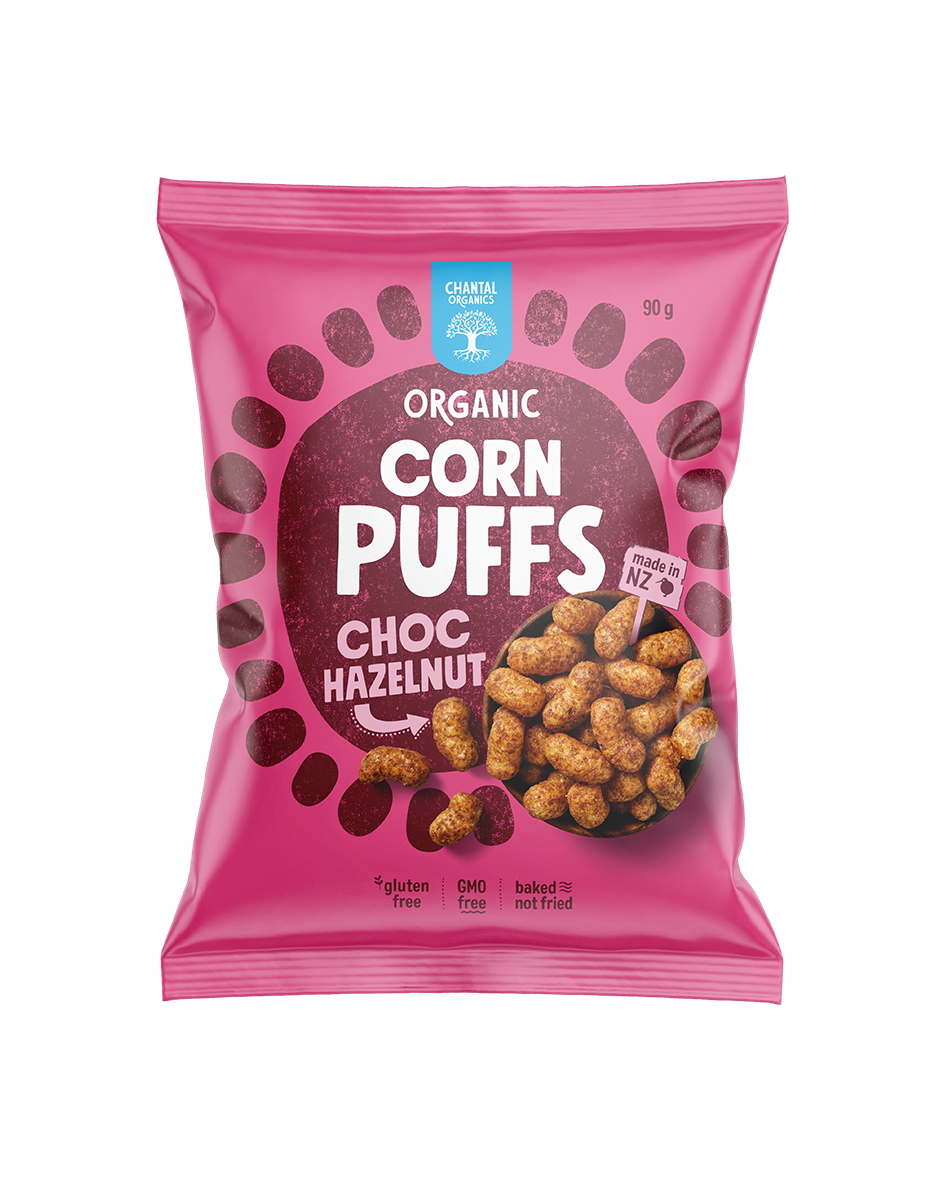 Chantal Choc Hazelnut Corn Puff 90gm