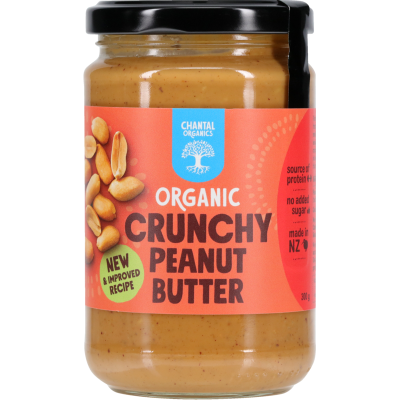 Chantal Crunchy Peanut Butter 300gm