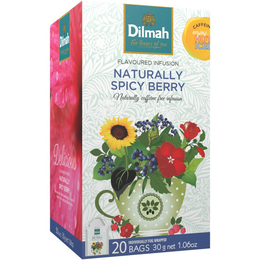 Dilmah Infusion Naturally Spicy Berry 20 Bags