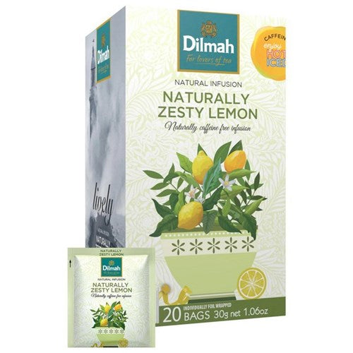 Dilmah Infusion Naturally Zesty Lemon 20 Bags