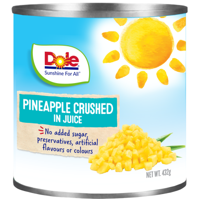 Dole Pineapple Crushed In Juice 432gm