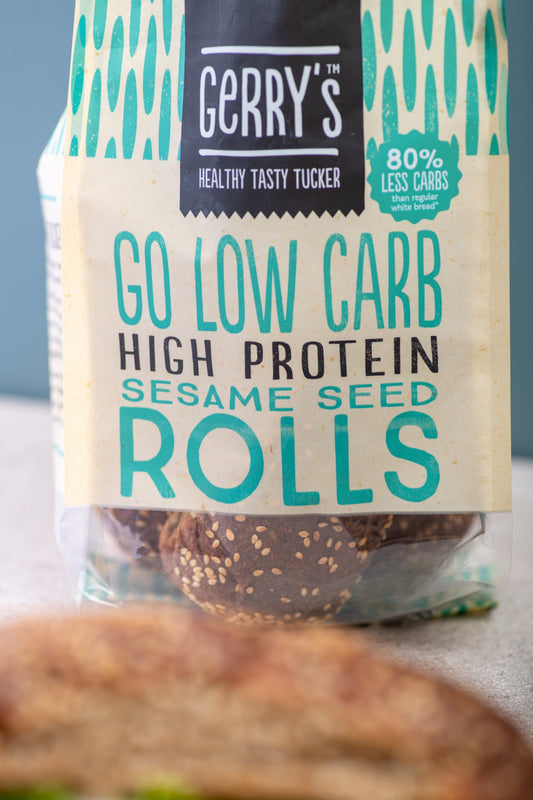Gerrys Low Carb High Protein Sesame Rolls
