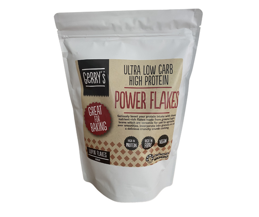 Gerrys  Ultra Low Carb High Protein Lupin Power Flakes 480gm