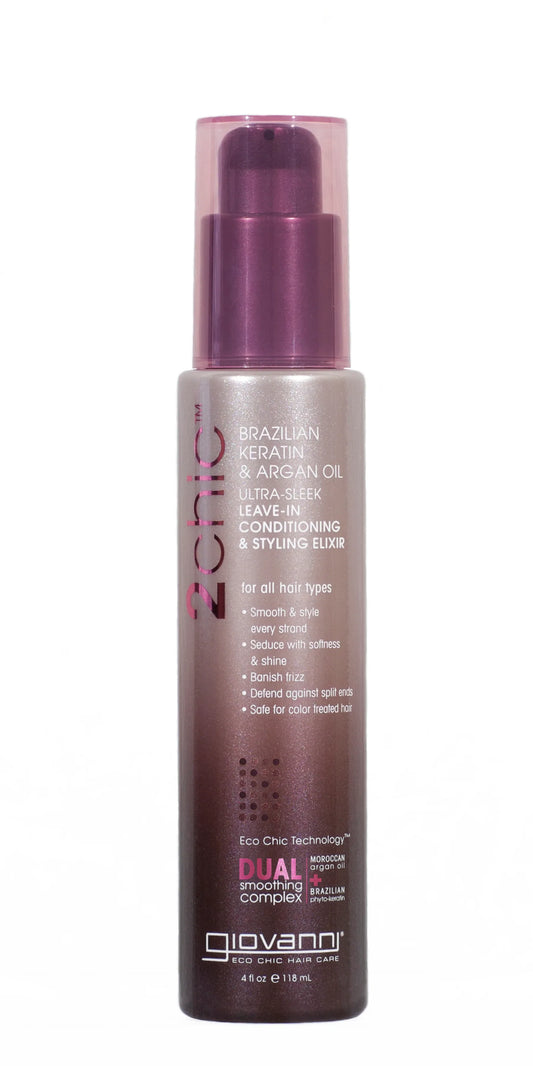 Giovanni 2Chic Ultra Sleek Leave In Styling Elixir 118ml