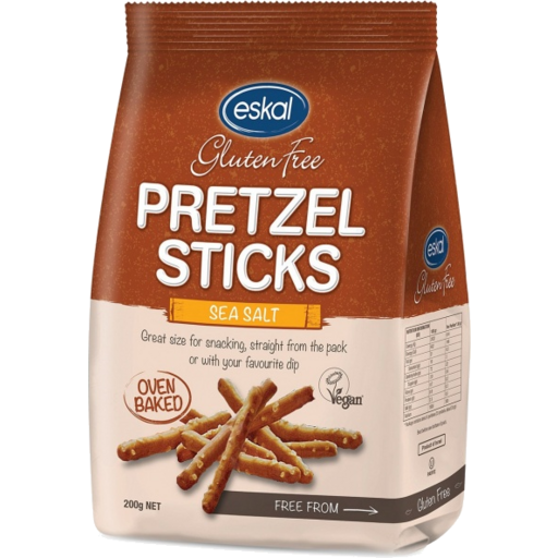 Eskal Gluten Free Pretzel Sticks 200g