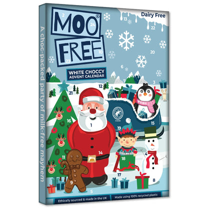 Moo Free Christmas: Free-From White Choccy Advent Calendar