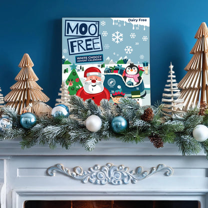 Moo Free Christmas: Free-From White Choccy Advent Calendar