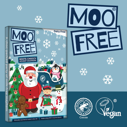 Moo Free Christmas: Free-From White Choccy Advent Calendar