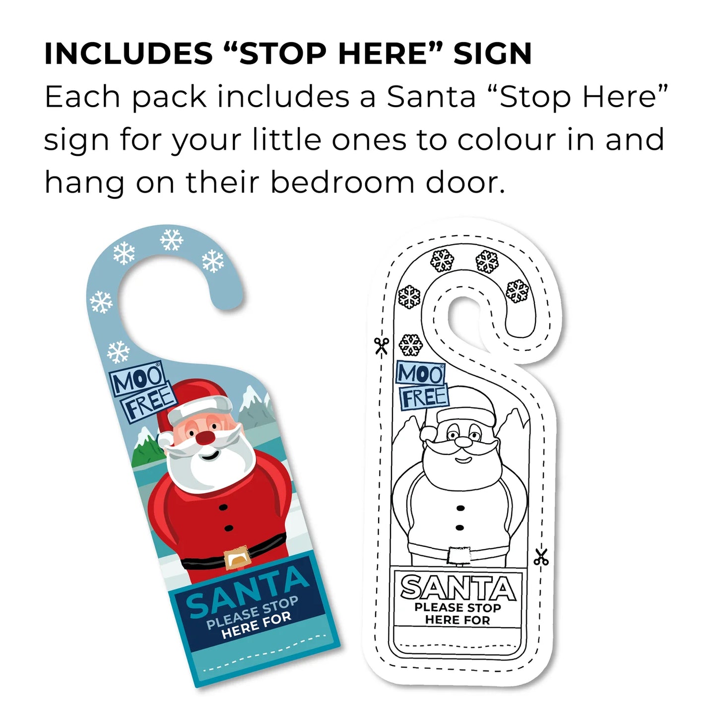 Moo Free Christmas: Free-From White Choccy Advent Calendar