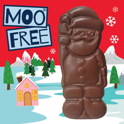 Moo Free Christmas Santa Bar 30g
