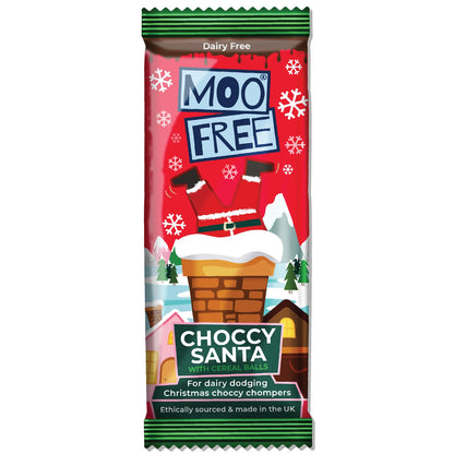 Moo Free Christmas Santa Bar 30g