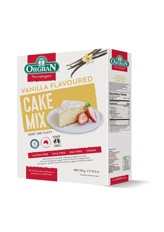 Orgran Vanilla Cake Mix 370gm