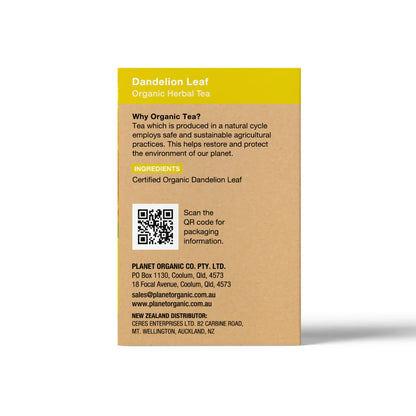 Planet Organic Dandelion Leaf Tea 25 Bag