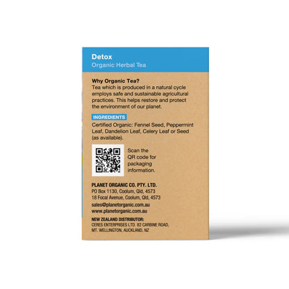 Planet Organic Detox Tea 25 Bags