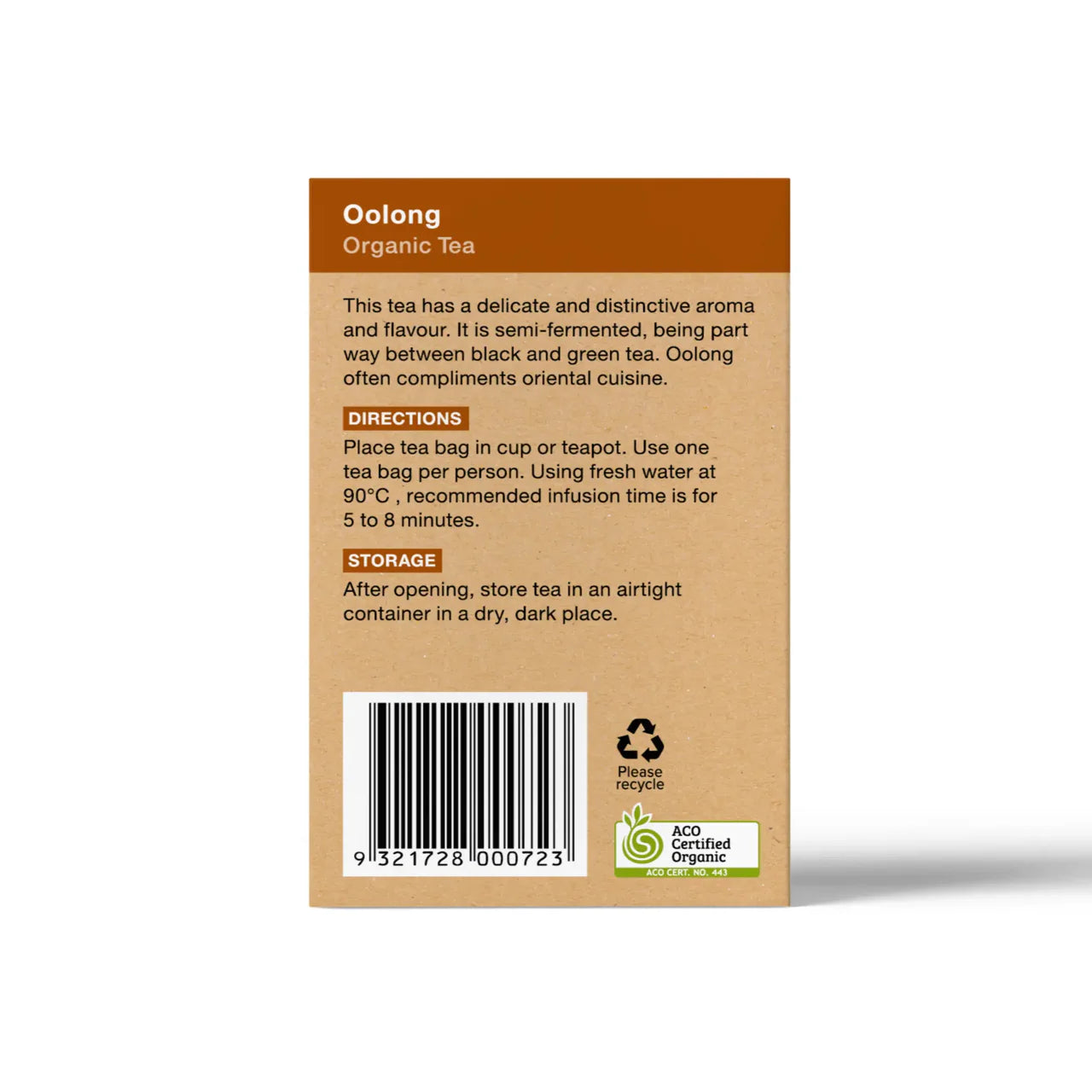 Planet Organic Tea Oolong 25 Bag