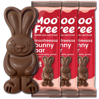 Moo Free Vegan Easter Moofreeas Bunny Bar 30gm