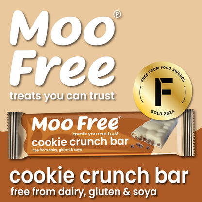 Moo Free Vegan Easter Cookie Crunch Choccy Egg & Bar 135gm