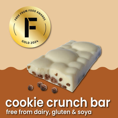 Moo Free Vegan Easter Cookie Crunch Choccy Egg & Bar 135gm