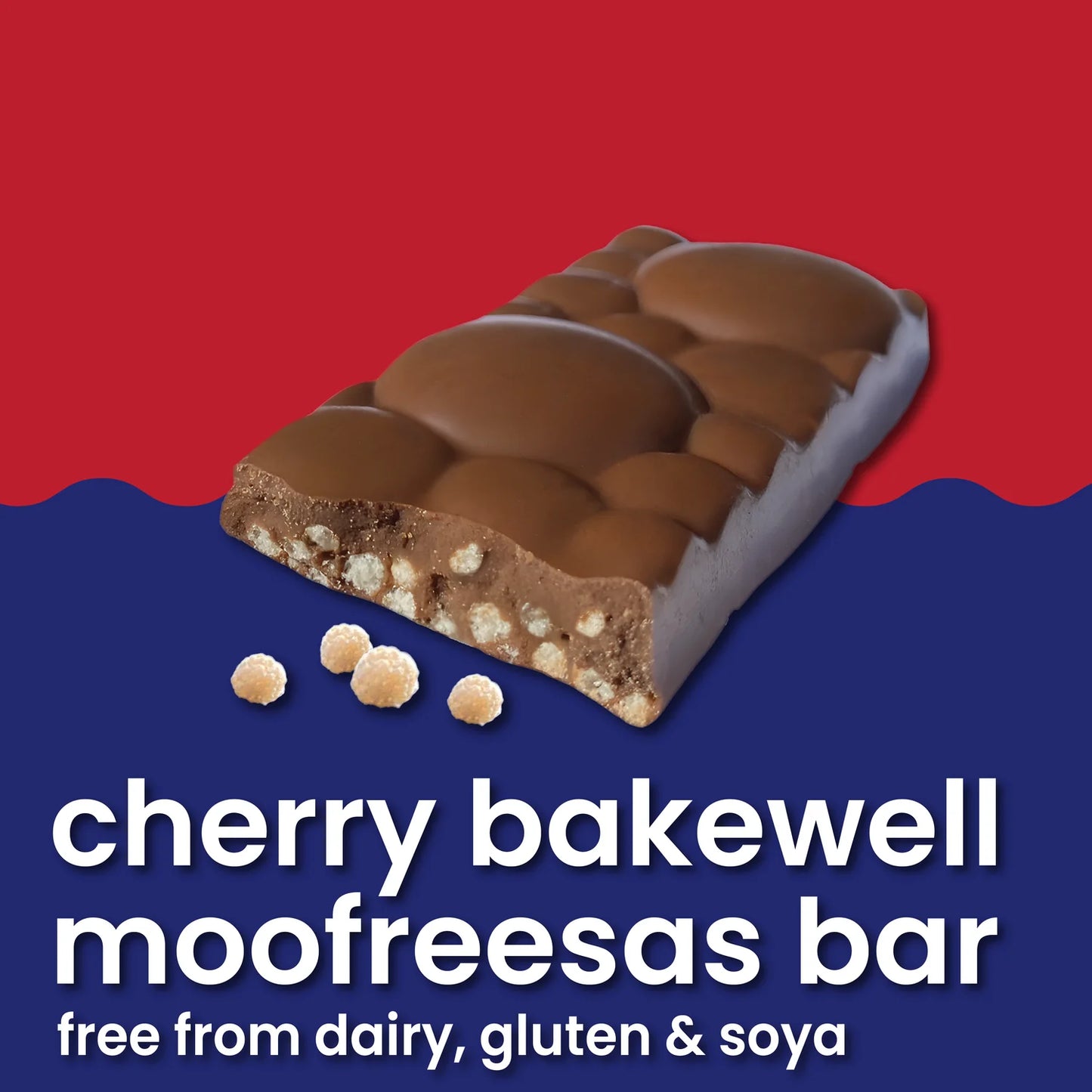 Moo Free Vegan Easter Cherry Bakewell Egg & Bar 135gm