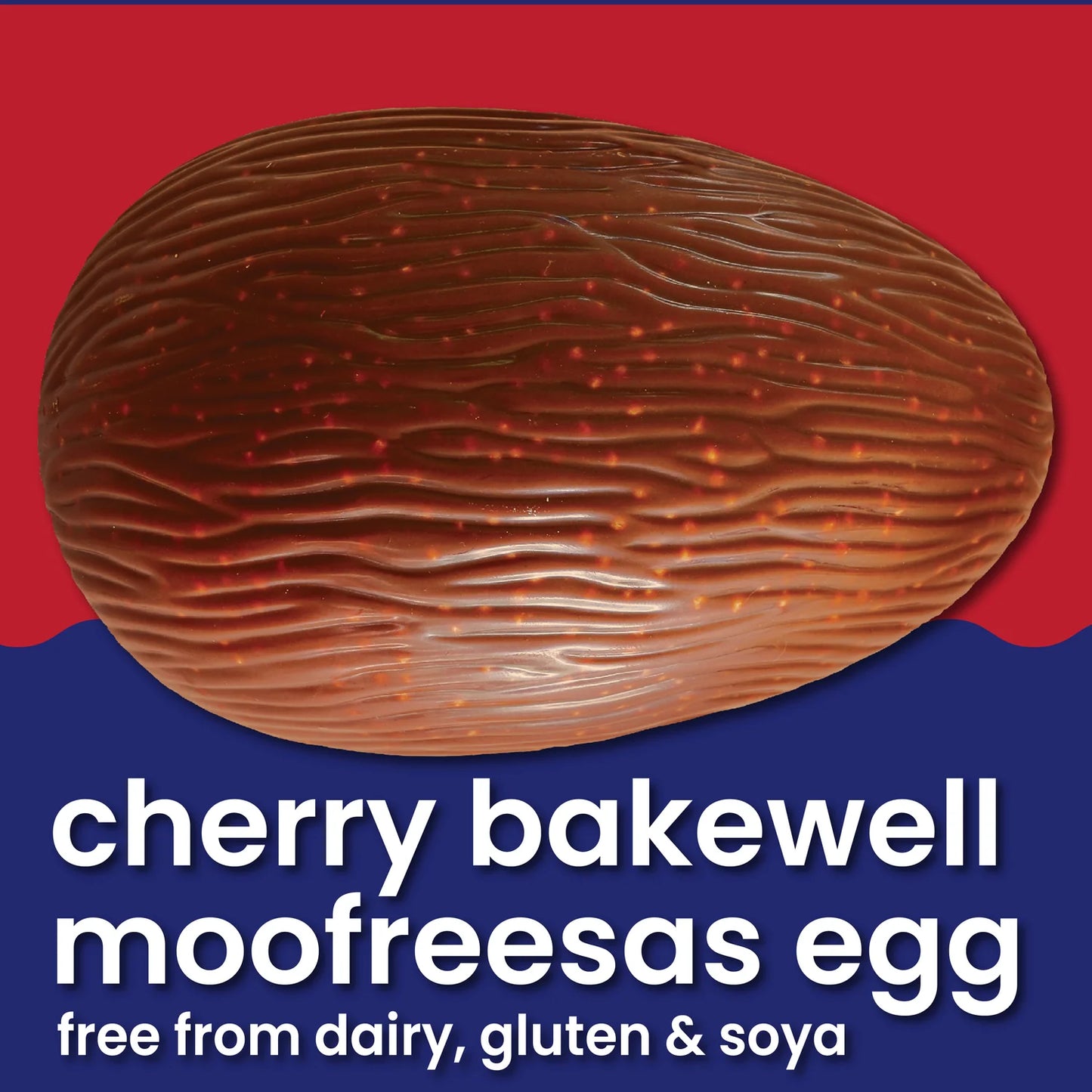 Moo Free Vegan Easter Cherry Bakewell Egg & Bar 135gm