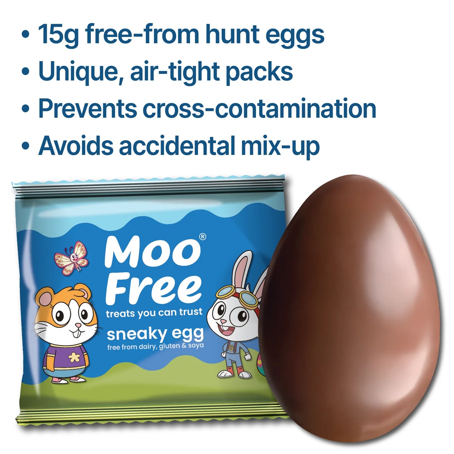 Moo Free Vegan Easter Egg Hunt Kit 90gm