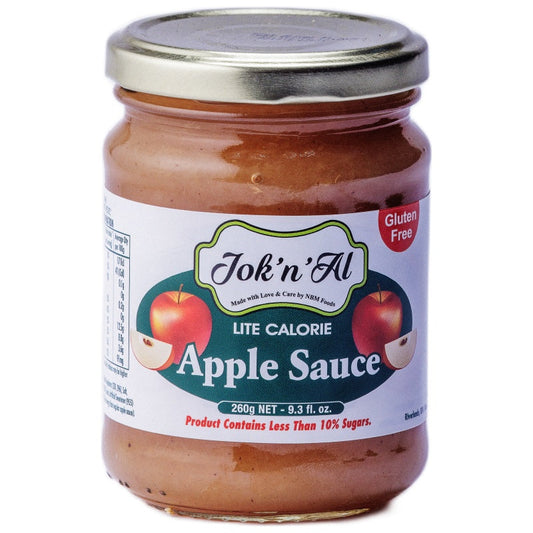 Joknal Lite Calorie Apple Sauce 260gm, GF