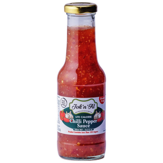 Joknal Lite Calorie Chilli Pepper Sauce 300ml,GF