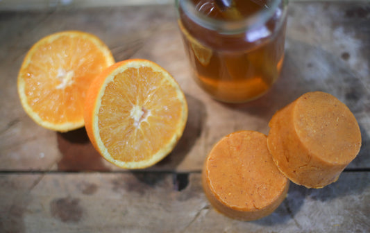 DH Trial 1/3 Bar Kombucha Orange Shampoo