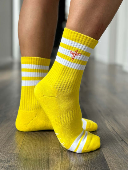 Organic Cotton Lite Crew Sock - Sunrise Session