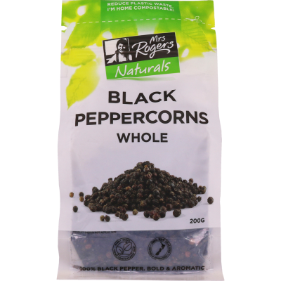 MR Naturals Bag Back Peppercorns 200gm