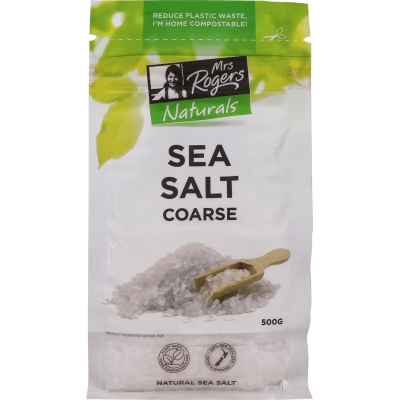 MR Naturals Bag Sea Salt Coarse 500gm