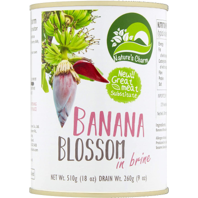 Natures Charm Banana Blossom In Brine 510gm