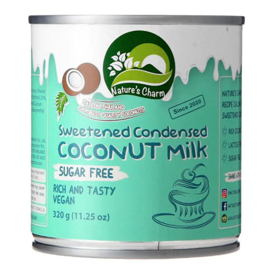 Natures Charm Condensed Coconut Milk Sugar Free 320gm