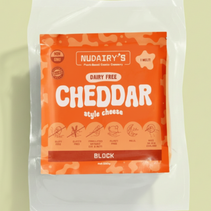 Nudairy Cheddar Block 250g