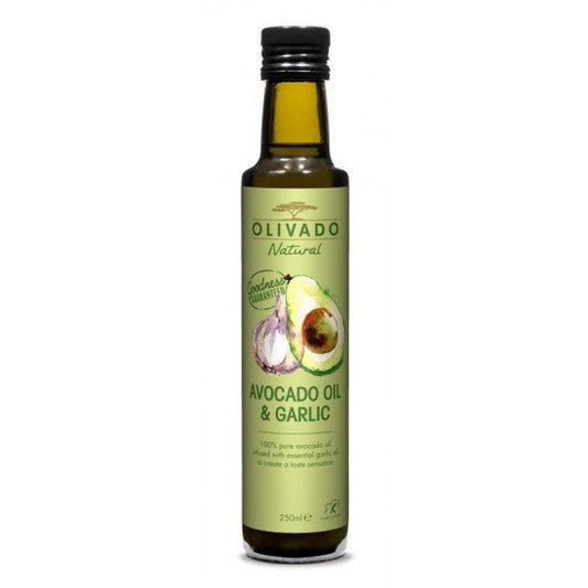 Olivado Natural Avocado Oil Garlic Infused 250ml