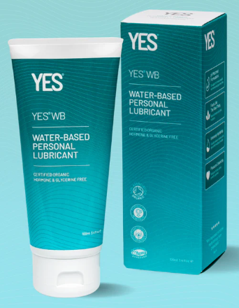 YES® Water Based Organic Lubricant 100ml