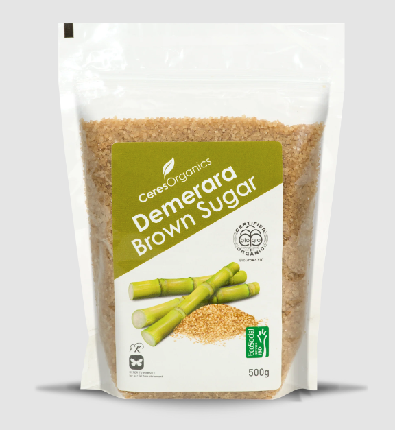 Ceres Organics Demerara Brown Sugar 500g