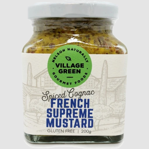 Village Green French Supreme Mustard 200gm